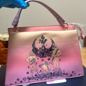 Loungefty Star Wars crossbody bag pink